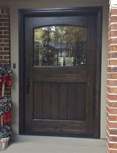 extra wide front entry door.